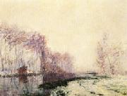 Gustave Loiseau The Eure River in Winter china oil painting reproduction